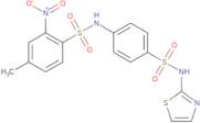 4-Methyl-2-nitro-N-[4-(1,3-thiazol-2-ylsulfamoyl)phenyl]benzenesulfonamide