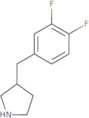 3-[(3,4-Difluorophenyl)methyl]pyrrolidine