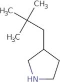 3-(2,2-Dimethylpropyl)pyrrolidine