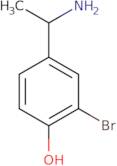 4-(1-Aminoethyl)-2-bromophenol