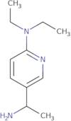 5-(1-Aminoethyl)-N,N-diethylpyridin-2-amine