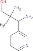 3-Amino-2,2-dimethyl-3-(pyridin-3-yl)propan-1-ol