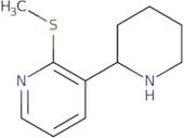 2-(Methylthio)-3-(piperidin-2-yl)pyridine