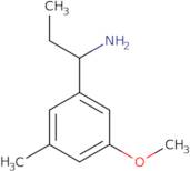 1-(3-Methoxy-5-methylphenyl)propan-1-amine