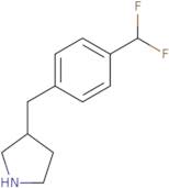 3-{[4-(Difluoromethyl)phenyl]methyl}pyrrolidine