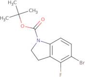 tert-Butyl 5-bromo-4-fluoroindoline-1-carboxylate