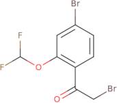 2-Bromo-1-(4-bromo-2-(difluoromethoxy)phenyl)ethanone