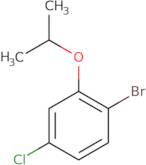 1-Bromo-4-chloro-2-propan-2-yloxybenzene