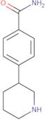 4-(Piperidin-3-yl)benzamide hydrochloride