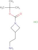 tert-Butyl 3-(2-aminoethyl)azetidine-1-carboxylate hydrochloride