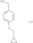 (4-(Cyclopropylmethoxy)phenyl)methanamine hydrochloride