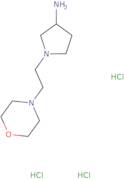 1-[2-(Morpholin-4-yl)ethyl]pyrrolidin-3-amine trihydrochloride