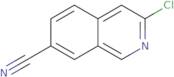 3-Chloroisoquinoline-7-carbonitrile