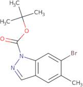 tert-Butyl 6-bromo-5-methyl-1H-indazole-1-carboxylate