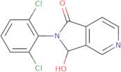 2-(2,6-Dichlorophenyl)-2,3-dihydro-3-hydroxypyrrolo[3,4-c]pyridin-1-one