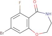 8-Bromo-6-fluoro-3,4-dihydrobenzo[f][1,4]oxazepin-5(2H)-one