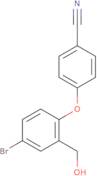 4-[4-Bromo-2-(hydroxymethyl)phenoxy]benzonitrile