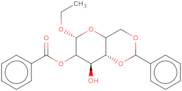 Ethyl 2-O-benzoyl-4,6-O-benzylidene-Î²-D-galactopyranoside