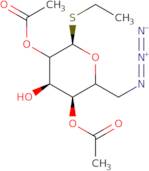 Ethyl 2,4-di-O-acetyl-6-azido-6-deoxy-a-D-thiomannopyranoside