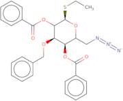 Ethyl 6-azido-2,4-di-O-benzoyl-3-O-benzyl-6-deoxy-a-D-thiomannopyranoside