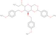 Ethyl 2,3-di-O-(4-methoxybenzyl)-4,6-O-(4-methoxybenzylidene)-b-D-thiogalactopyranoside S-oxide