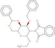 Ethyl 3-O-benzyl-4,6-O-benzylidene-2-deoxy-2-N-phthalimido-b-D-thioglucopyranoside