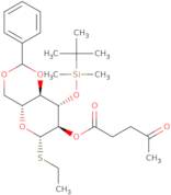 Ethyl 4,6-O-benzylidene-3-O-tert-butyldimethylsilyl-2-O-levulinoyl-b-D-thioglucopyranoside