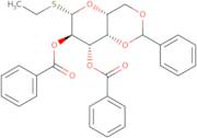 Ethyl 2,3-di-O-benzoyl-4,6-O-benzylidene-β-D-thiogalactopyranoside