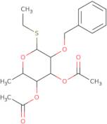 Ethyl 3,4-di-O-acetyl-2-O-benzyl-1-thio-b-L-fucopyranoside