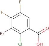 3-Bromo-2-chloro-4,5-difluorobenzoic acid