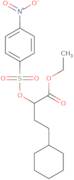 (R)-α-[[(4-nitrophenyl)sulfonyl]oxy]cyclohexanebutanoic acid ethyl ester