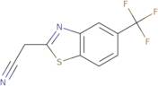 2-[5-(Trifluoromethyl)-1,3-benzothiazol-2-yl]acetonitrile