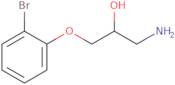1-Amino-3-(2-bromophenoxy)propan-2-ol