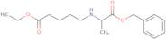 N-[(S)-1-Carbethoxybutyl]-(S)-alanine benzyl ester