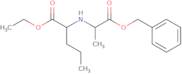 N-[(R)-1-Carbethoxybutyl]-(S)-alanine benzyl ester