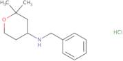 Benzyl-(2,2-dimethyl-tetrahydro-pyran-4-yl)-aminehydrochloride