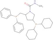 (2S,4S)-(-)-2-(Diphenylphosphinomethyl)-4-(dicyclohexylphosphino)-N-methyl-1-pyrrolidinecarboxamide, (S,S-mccpm)