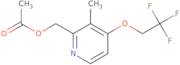 (3-Methyl-4-(2,2,2-trifluoroethoxy)pyridin-2-yl)methyl acetate