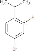 4-Bromo-2-fluoro-1-(propan-2-yl)benzene