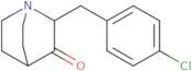 2-[(4-Chlorophenyl)methyl]-1-azabicyclo[2.2.2]octan-3-one