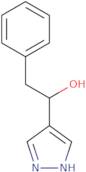 2-Phenyl-1-(1H-pyrazol-4-yl)ethan-1-ol