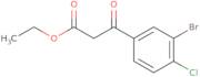 Ethyl 3-(3-bromo-4-chlorophenyl)-3-oxopropanoate