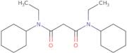 N,N'-Dicyclohexyl-N,N'-diethylpropanediamide