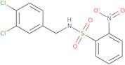 N-[(3,4-Dichlorophenyl)methyl]-2-nitrobenzene-1-sulfonamide