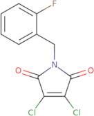 3,4-Dichloro-1-[(2-fluorophenyl)methyl]-2,5-dihydro-1H-pyrrole-2,5-dione