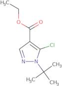 Ethyl 1-(Tert-Butyl)-5-Chloro-1H-Pyrazole-4-Carboxylate