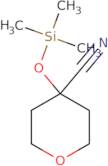 4-[(Trimethylsilyl)oxy]oxane-4-carbonitrile