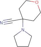 4-(Pyrrolidin-1-yl)oxane-4-carbonitrile