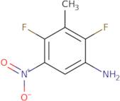 2,4-Difluoro-3-methyl-5-nitrobenzenamine