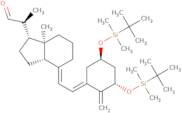 (1S,3R,5E,7E)-1,3-Bis-[(tert-butyldimethylsilyl)oxy]-9,10-secopregna-5,7,10-triene-20-carboxalde...